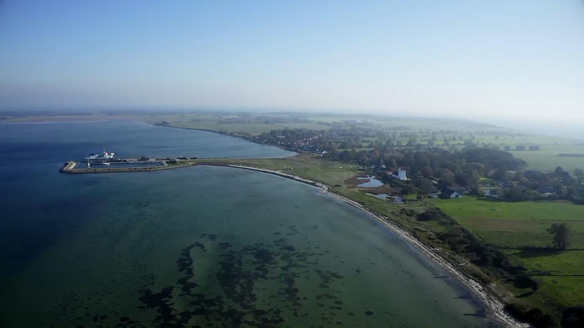 Drone photo of Endelave