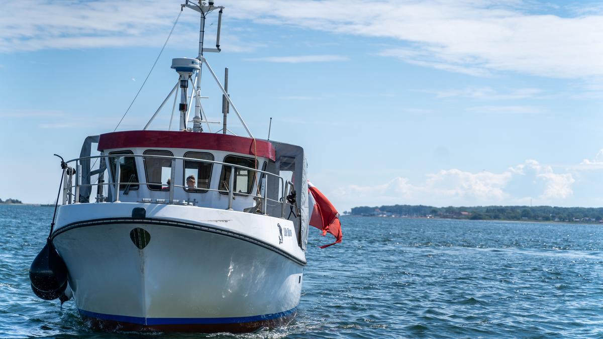 Cykelfærgen Alrø-Hjarnø front