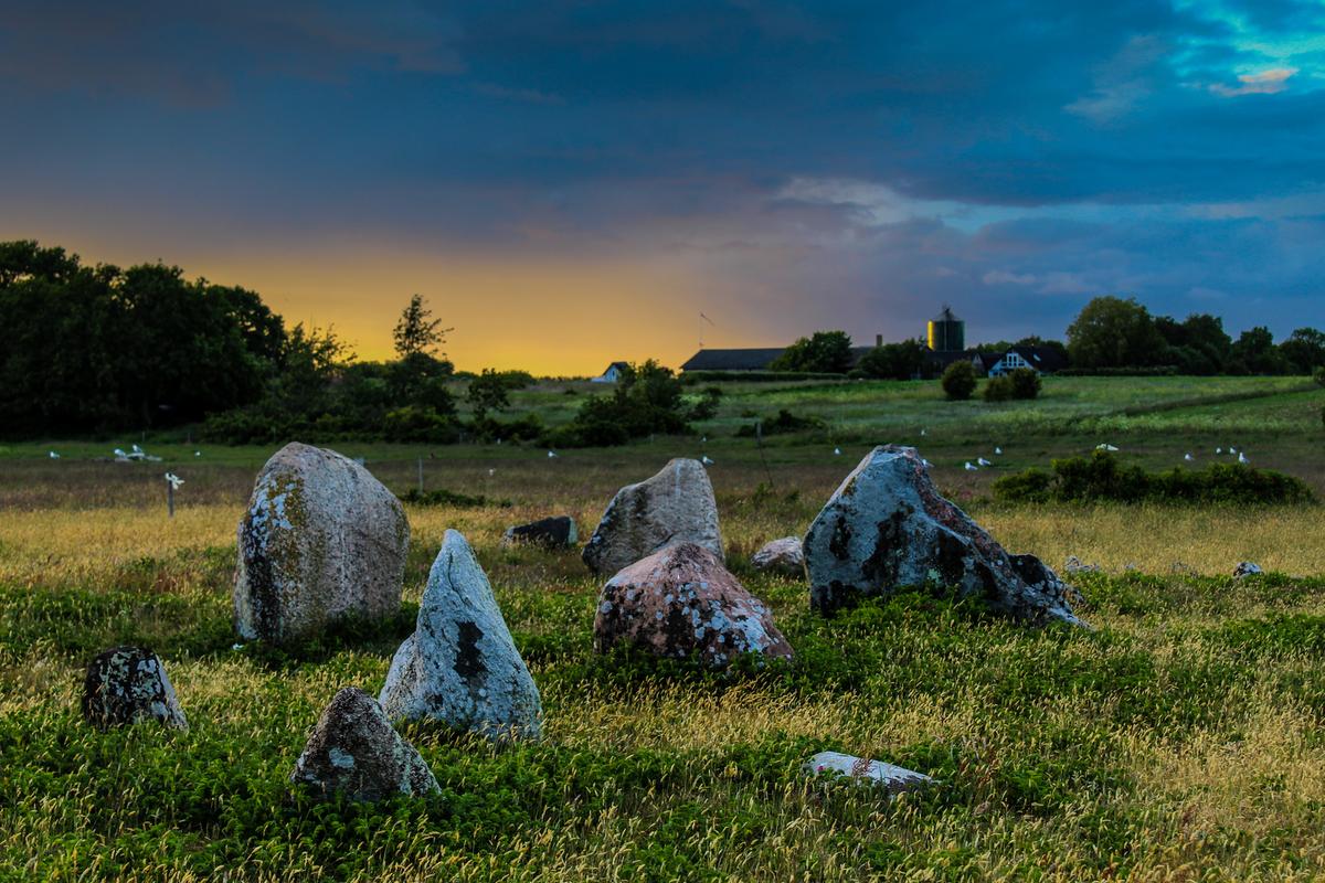 The stones on Hjarnø