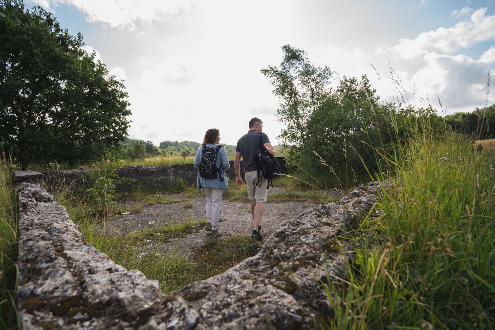 Resterne af Danmarks første vandland ved Tinnet Krat
