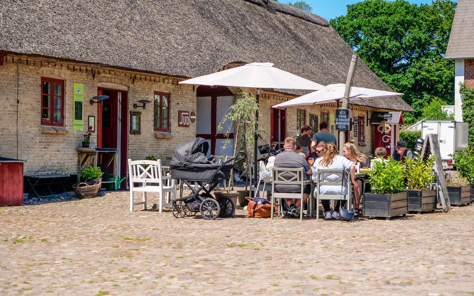 Fru Møllers Gårdbutik ved Odder