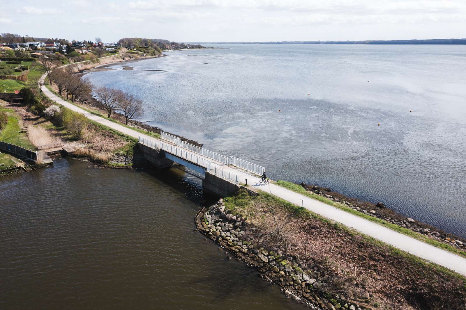 På cykel rundt om Horsens Fjord på Fjordminoen