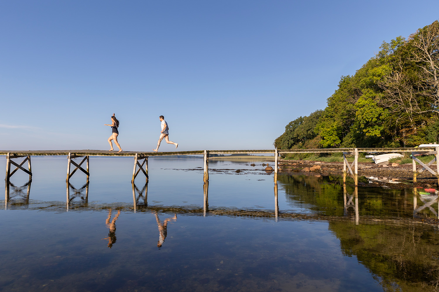 Badebro i Horsens Fjord