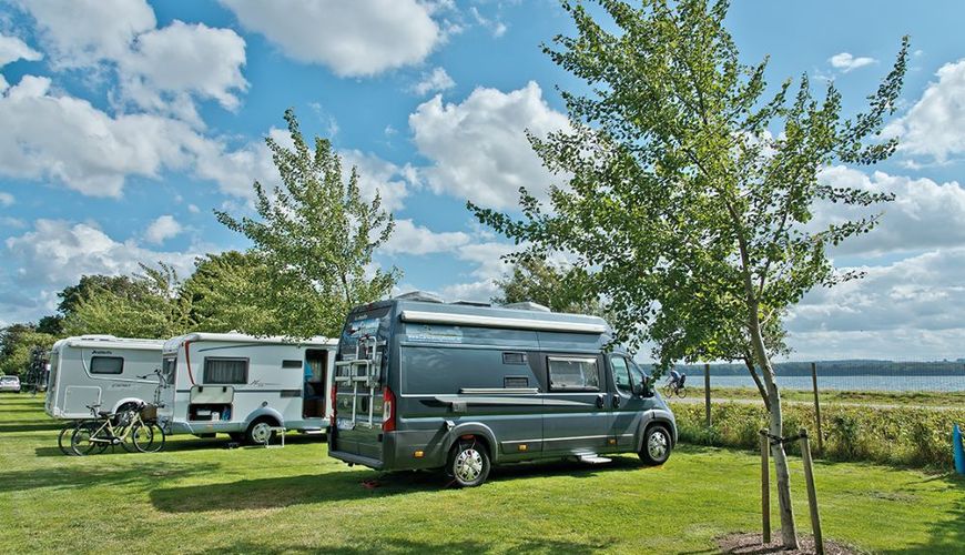 Autocamperpladser på Horsens City Camping