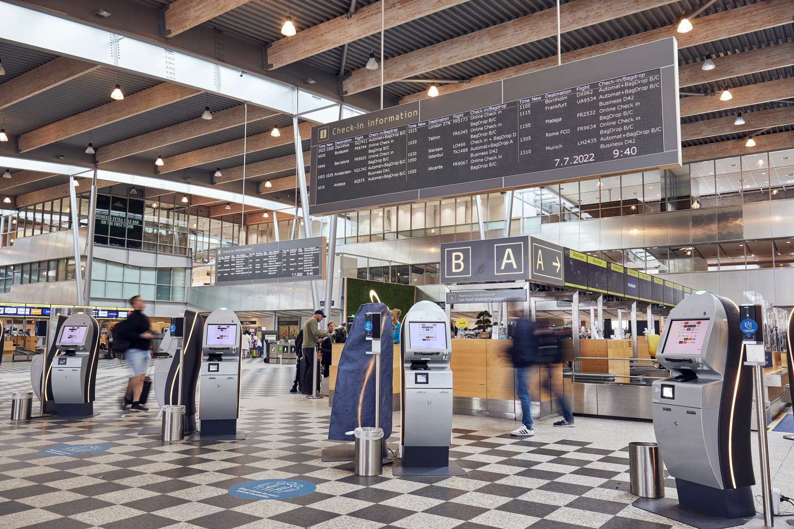 Check-in i Billund Airport