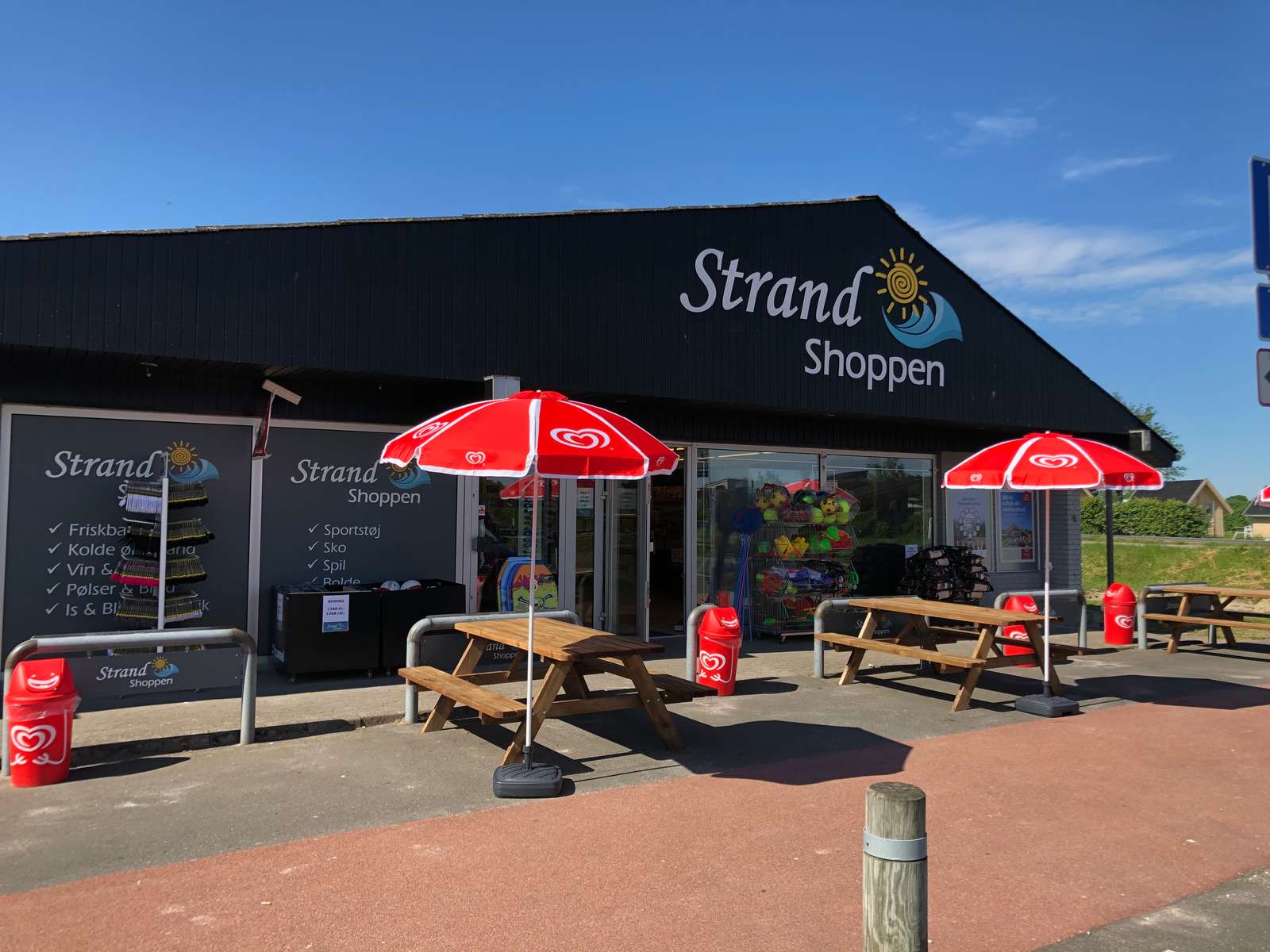 Strandshoppen i Saksild