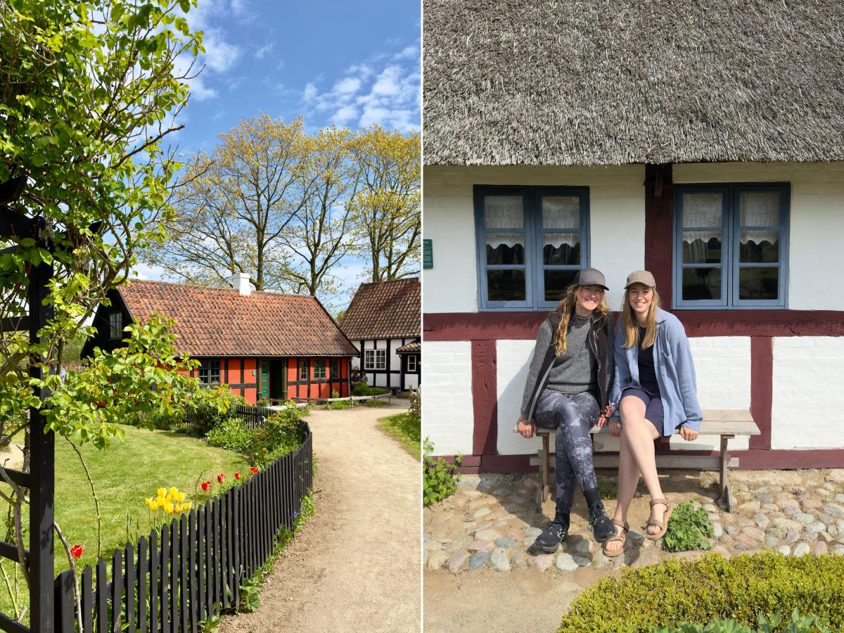 Collage af billeder fra Glud Museum