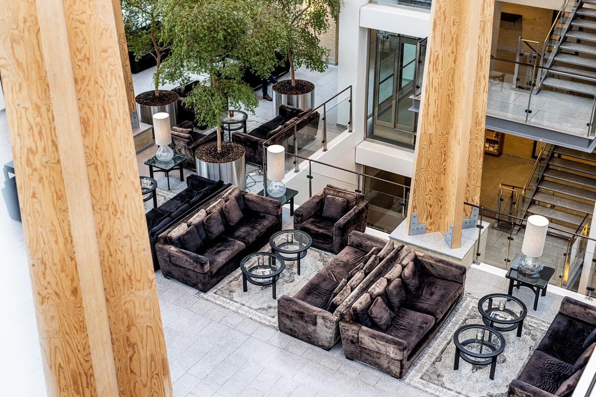 Lobbyen hos Scandic Opus Horsens