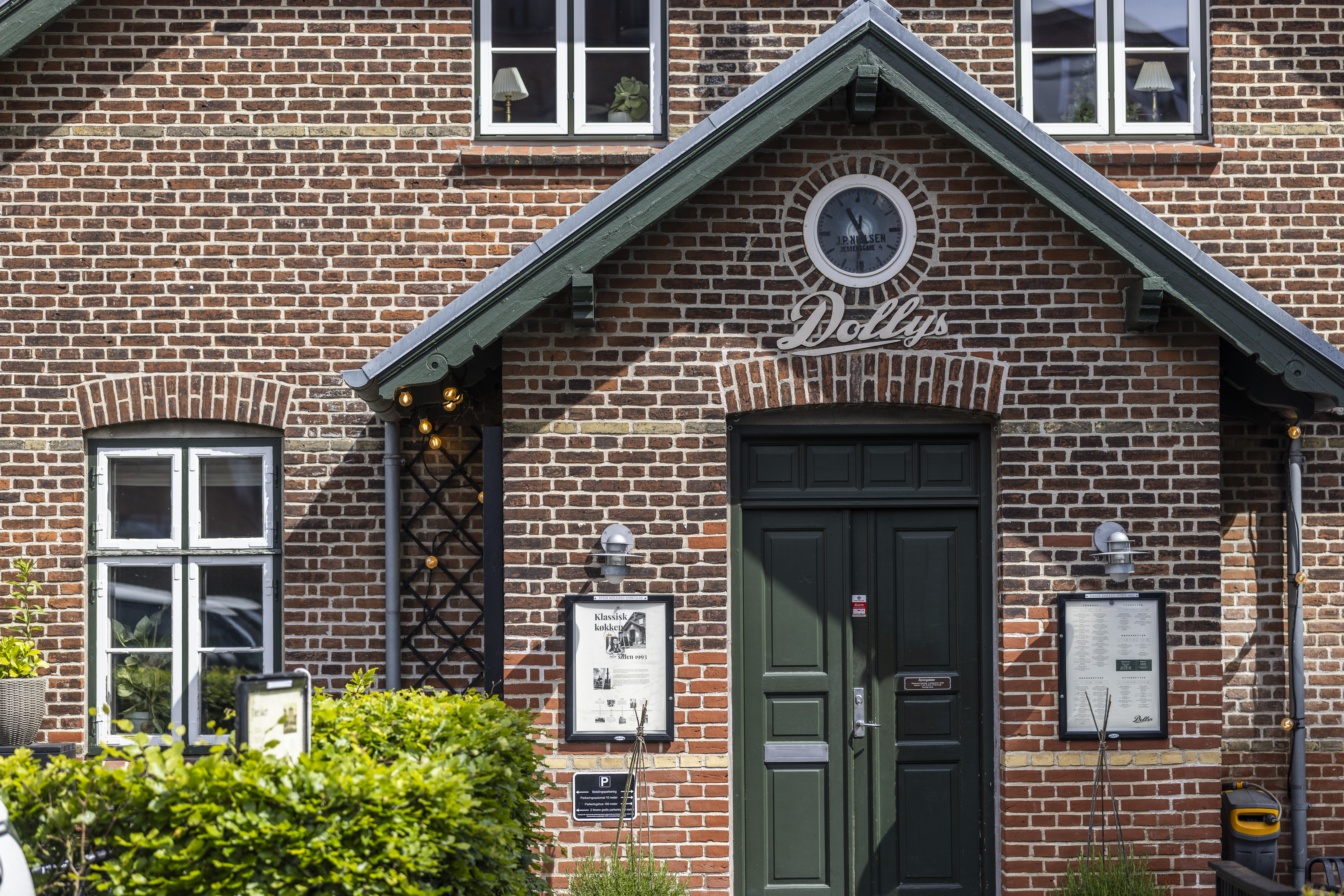 Café Dollys i Horsens set udefra