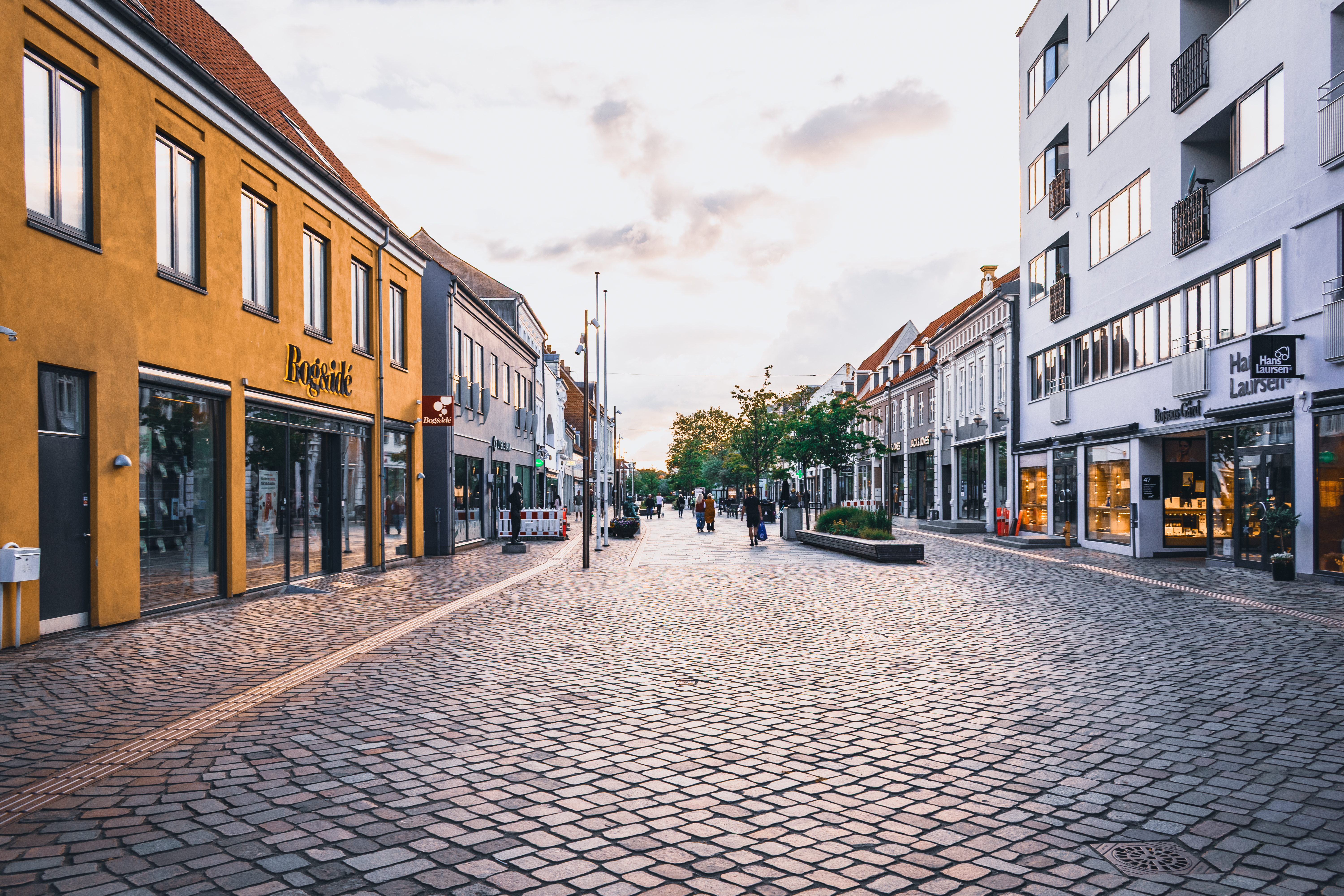 Horsens gågade - danmarks bredeste