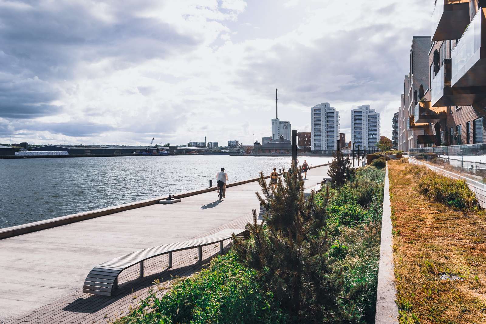 Havnepromenaden i Horsens