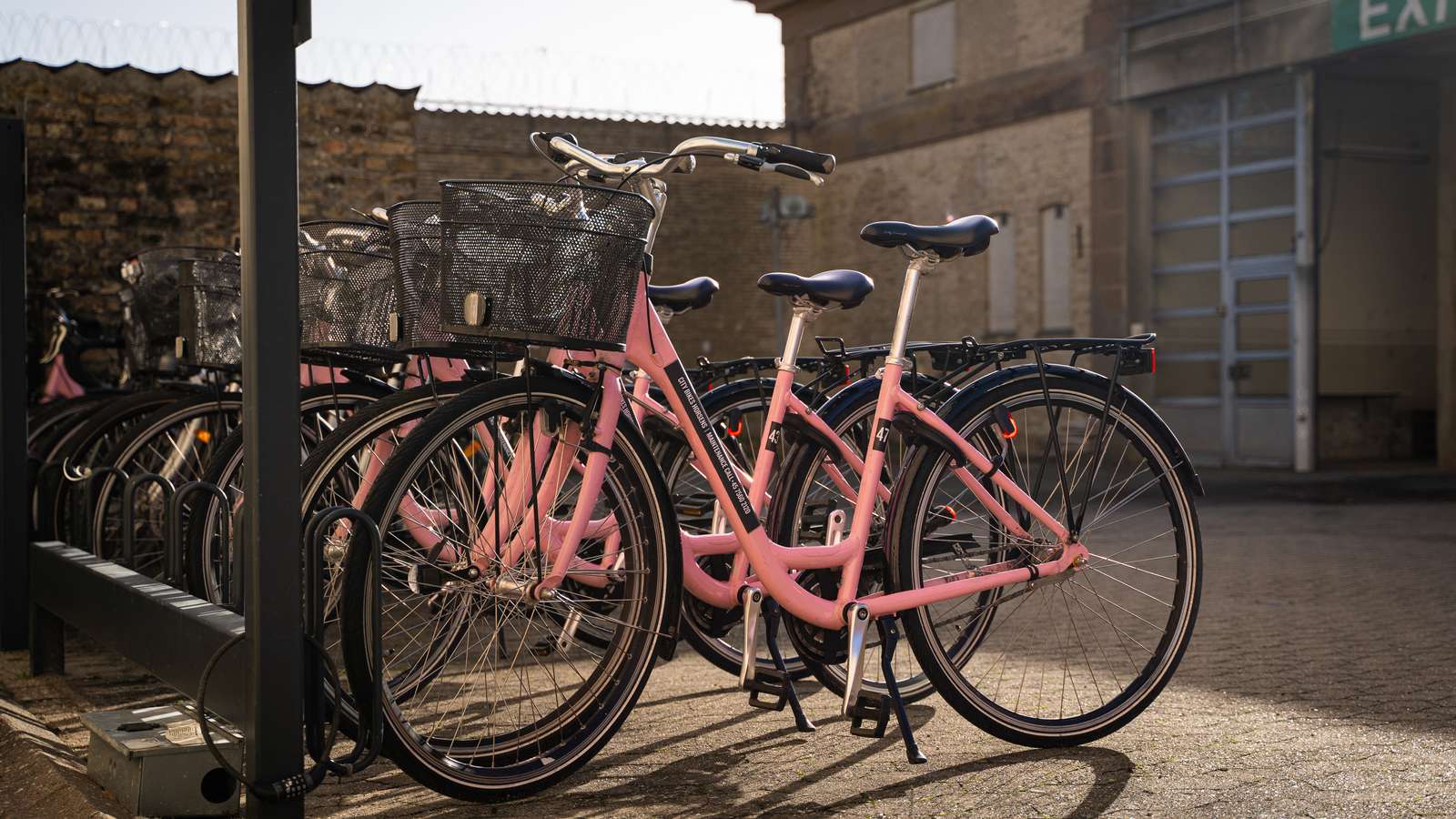 Bycyckler fra City Bikes Horsens på FÆNGSLET