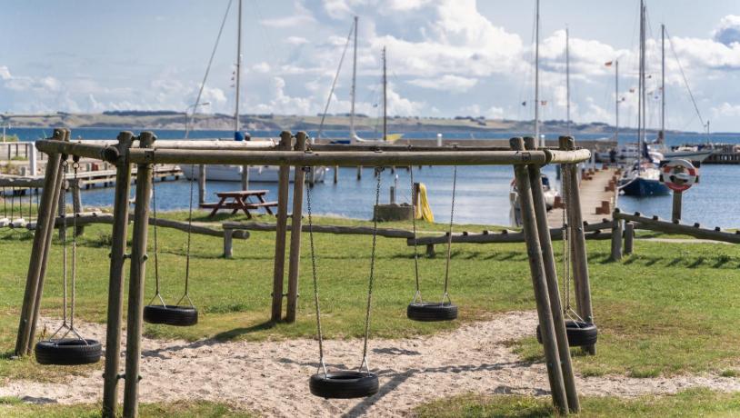 Playground at Tunø Harbour