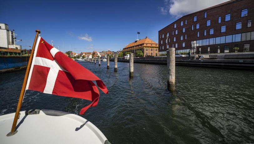Inner harbour of Horsens 