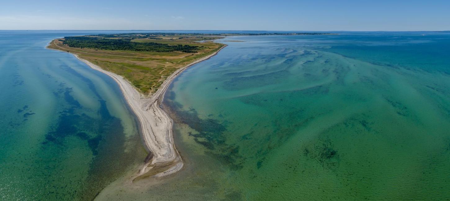 Air photo of Endelave island in 2020/2021