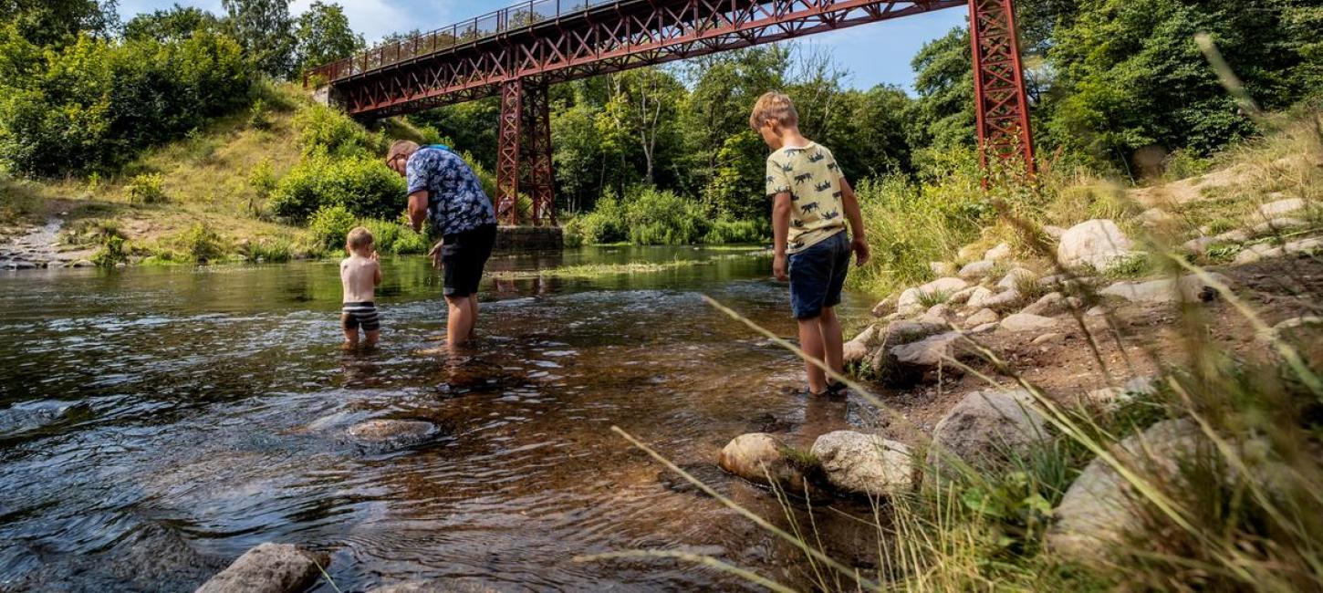 Waterfun at The Uncovered Bridge