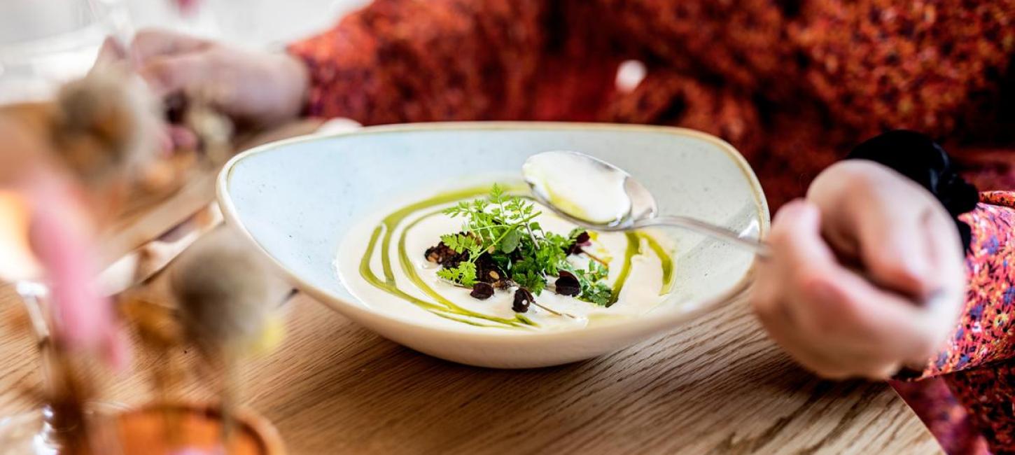 Soup at Horsens Art Museum in the Coastal land