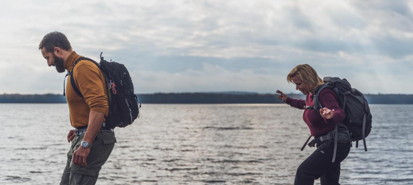 Hiking by Horsens Fjord