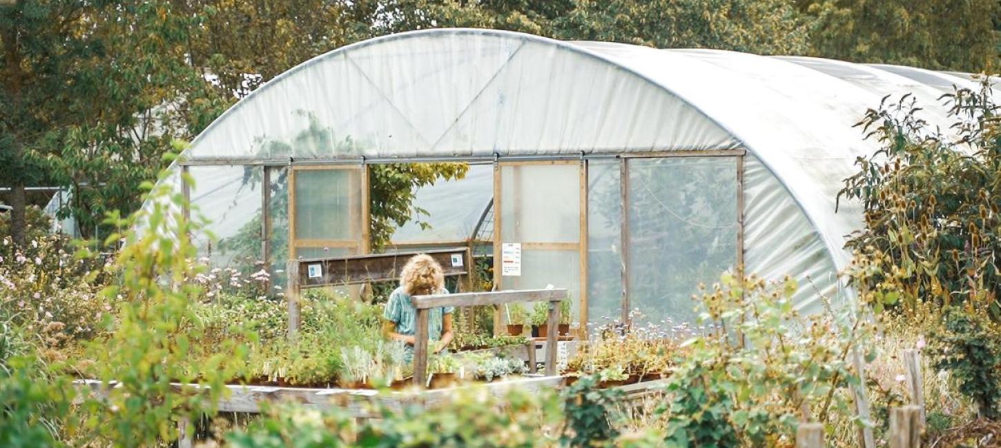 Ecology visitor garden in Rørth near Odder