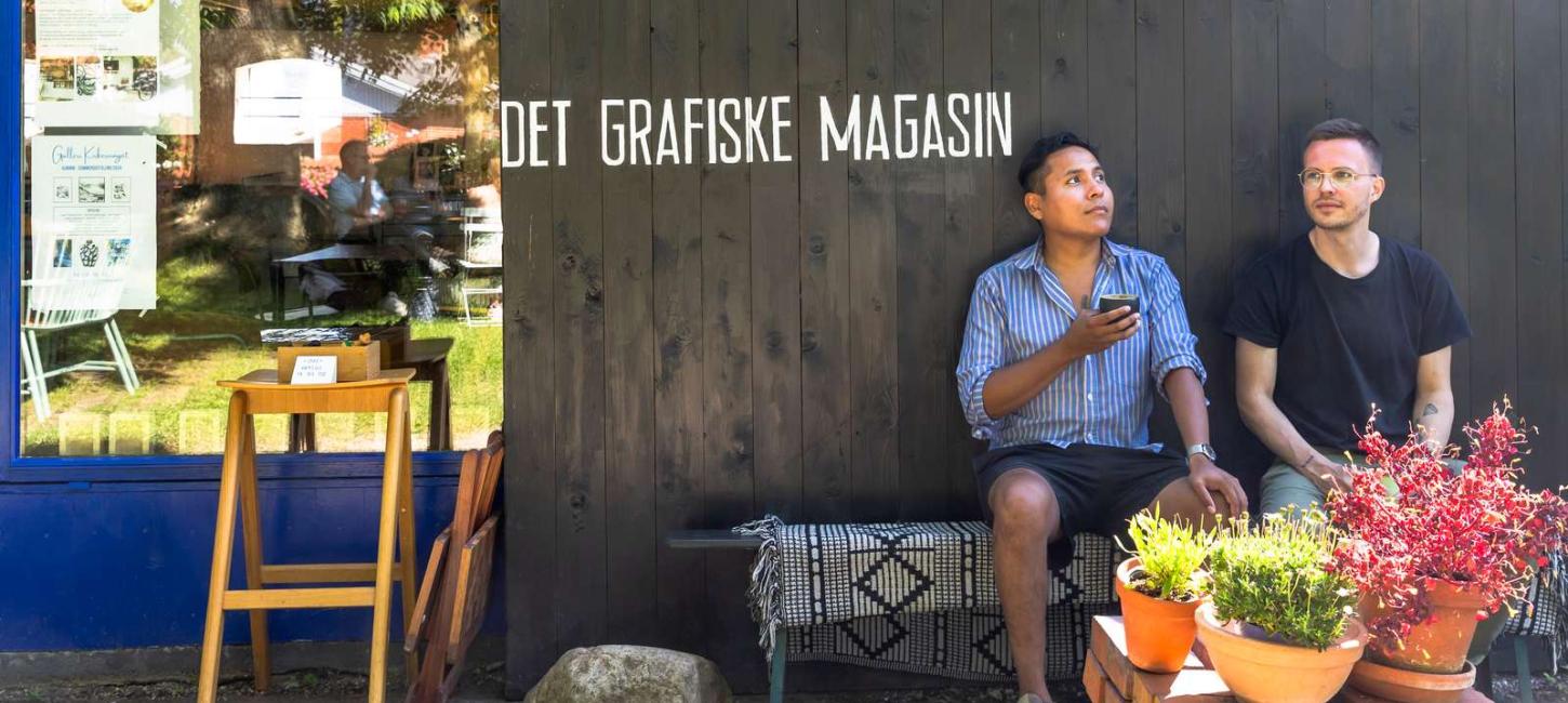 Det Grafiske Magasin på Hjarnø