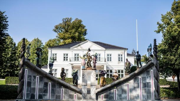 Sculpturepark infront of Horsens Art Museum