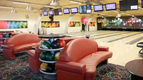 Bowling lanes at Kuglen & Keglen in Odder - part of Destination Coastal Land