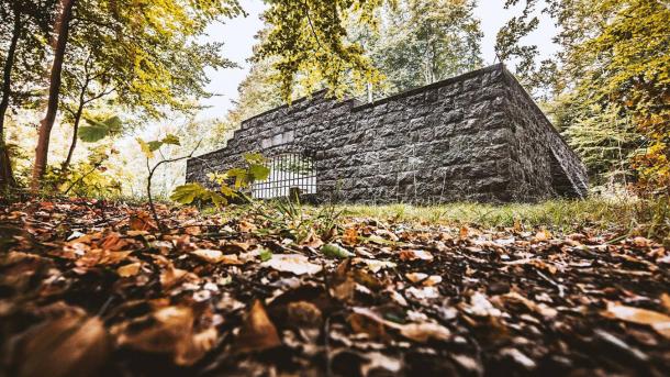 The Bear Grotto at Odder in the autumn