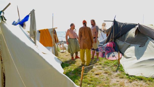 Viking Camp on Tunø 