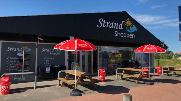 Strandshoppen i Saksild
