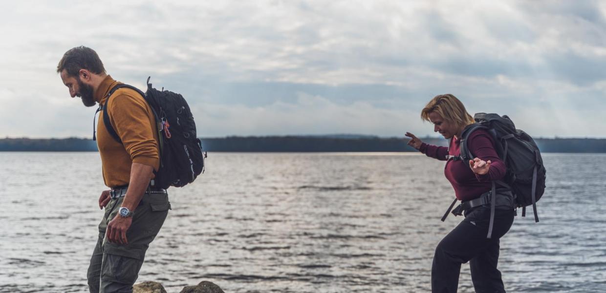 Hiking by Horsens Fjord