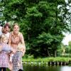 Family on the Tunø Rundt treasure hunt - one of four treasure hunts in Destination Coastal Land