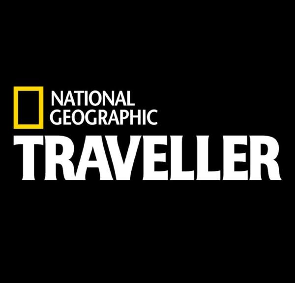 Logo from the global magazine about travel and destinations from National Geographic