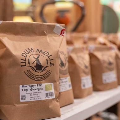 Flour made from by Uldum Mill