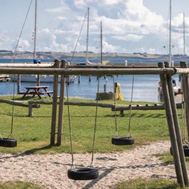 Playground at Tunø Harbour