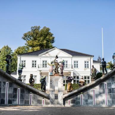 Sculpturepark infront of Horsens Art Museum