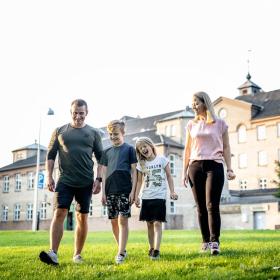 Family visits The Prison Museum (Fængslet)