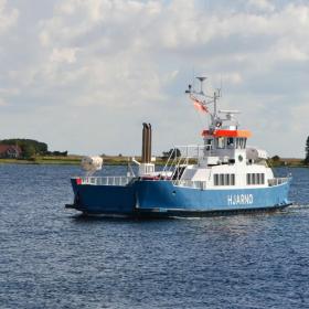 Hjarnø ferry sails