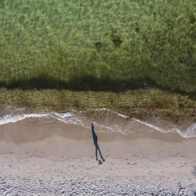 Odderkysten, Saksild Strand