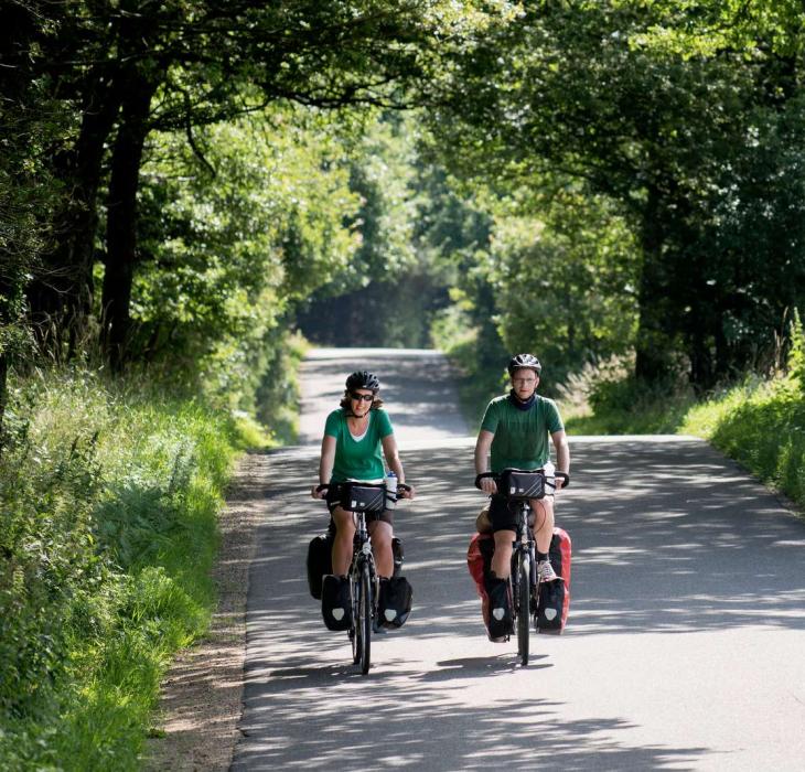 Cykelruter i Østjylland